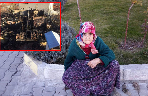 Bir hafta içinde hem eşini hem evini kaybetti! 78 yaşında yarı felç sokakta kaldı