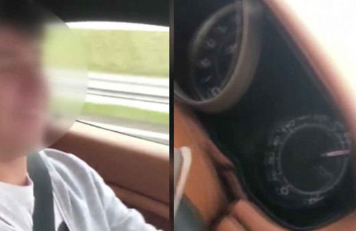 Özcan Deniz'in ehliyetsiz yeğeni hız denemesini sosyal medyada paylaştı