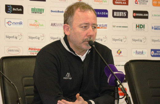 Sergen Yalçın: "Sezonun en kötü maçını oynadık"