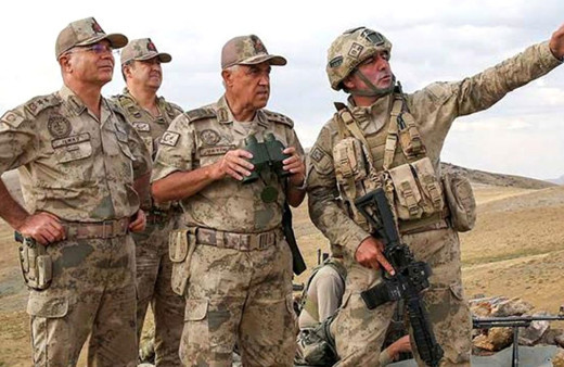 Jandarma Genel Komutanı Orgeneral Çetin: 500 civarında terörist kaldı