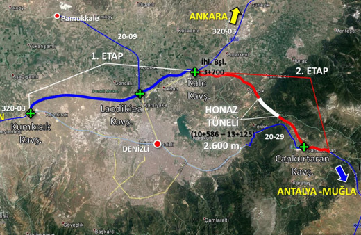 Honaz Tüneli’nde geri sayıma geçildi Ege'de 4 ili birbirine bağlayacak dev proje!