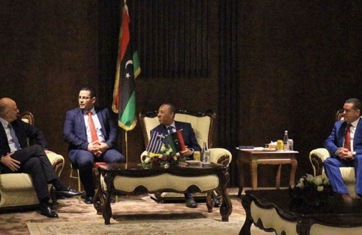 Yunanistan Dışişleri Bakanı Dendias Libya'daki sözde yönetimle görüştü