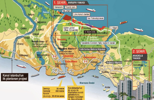 Kanal İstanbul nereden geçecek  Montrö Sözleşmesine aykırı mı?