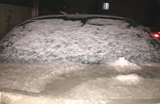 İstanbul'da mevsimin ilk karı yağdı