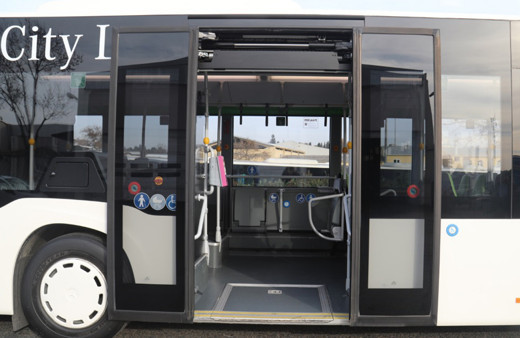 Yeni metrobüs aracı test aşamasında