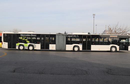 Metrobüs hattında çalışacak yeni aracın testine başlandı