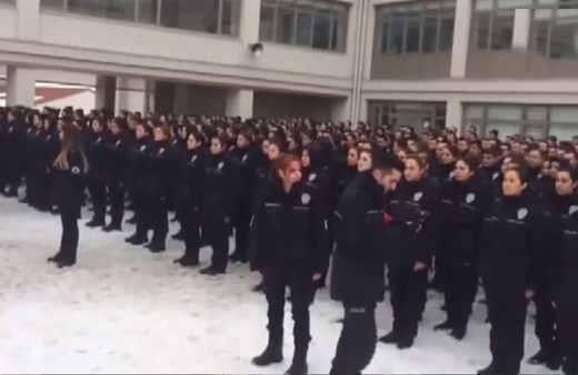 Tepki çeken intikam yemini videosu! Polis Akademisi Başkanlığı'ndan açıklama geldi