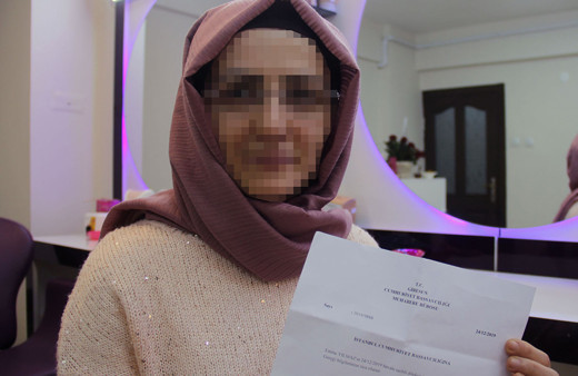 Giresun'da bir kadın ehliyetini yenilerken evli olduğunu öğrendi