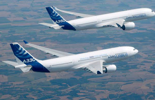 Airbus 863 uçak teslimatıyla beklentileri aştı, Boeing ikinci sıraya düştü