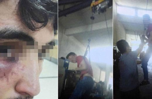 Çırağı palangayla bağlayıp tavana asmıştı! Patron kardeşler hakkında flaş gelişme