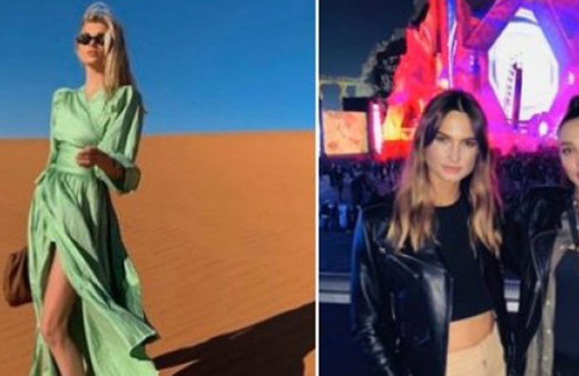 Riyad'da çöl partisi düzenledi