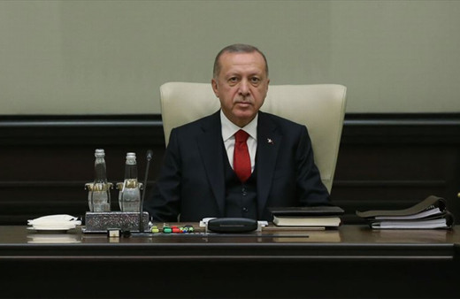 Cumhurbaşkanı Erdoğan'ın başkanlığında güvenlik toplantısı yapıldı