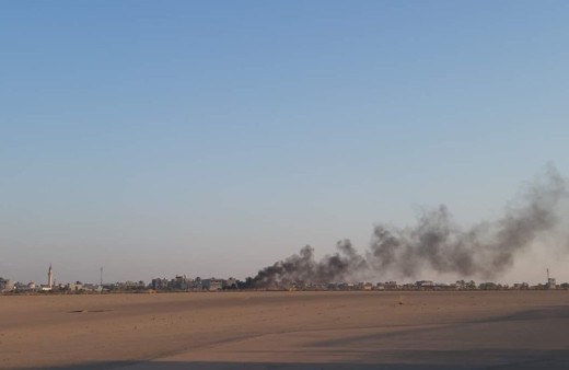 Trablus'ta havaalanına roketli saldırı! Uçuşlar durduruldu