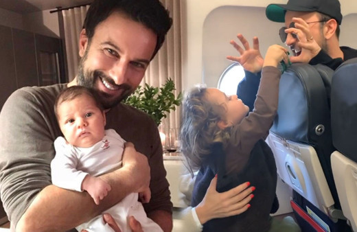 Tarkan ve Gülşen'in oğlu Azur'un eğlenceli anları sosyal medyaya damga vurdu