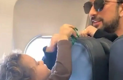 Tarkan ile Gülşen'in oğlu Azur Benan'ın eğlenceli anları