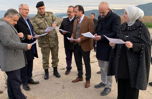 Yerli otomobilin üretileceği Gemlik Askeri Bölgesi'nde inceleme