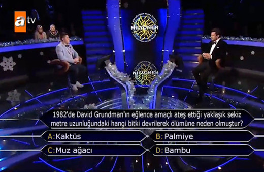 Kim Milyoner Olmak İster'de 125 bin TL'lik soru izleyicileri ekrana kilitledi