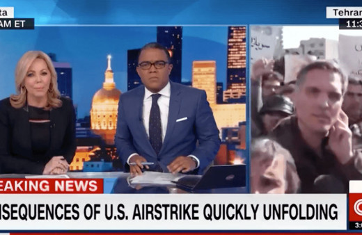 CNN Kasım Süleymani’nin cenaze törenini canlı yayınladı