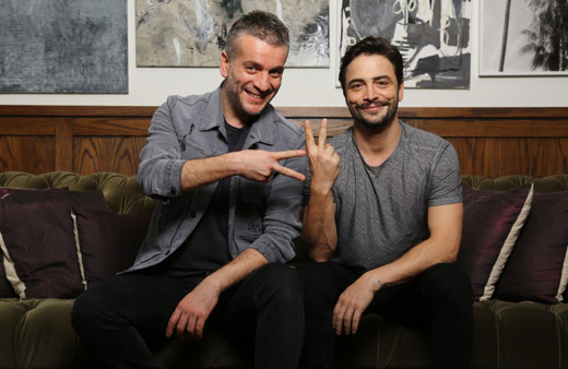 Ahmet Kural ve Murat Cemcir kar topu savaşında herkesi kahkahaya boğdular!