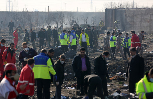 Ukrayna, Tahran'da düşen uçaktaki yolcuların milliyetlerini açıkladı