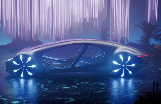 Mercedes Benz yeni modeli Vision AVTR ile adeta geleceğe götürdü!
