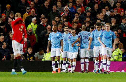 Manchester City Manchester United'ı ezdi geçti