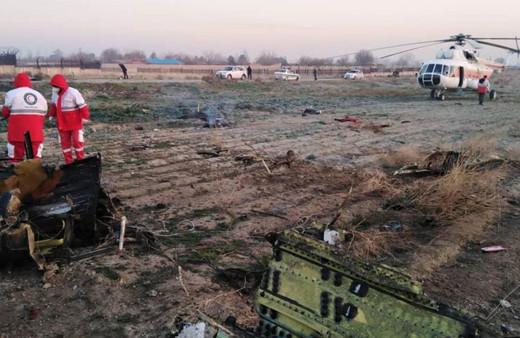 İran'dan "yolcu uçağı füzeyle düşürüldü" iddiasına yalanlama