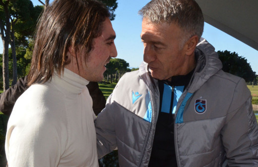 Trabzonspor'da Abdülkadir Ömür kampa katıldı