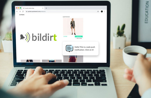 Web bildirimleri için Bildirt Web Push Notificaiton uygulaması