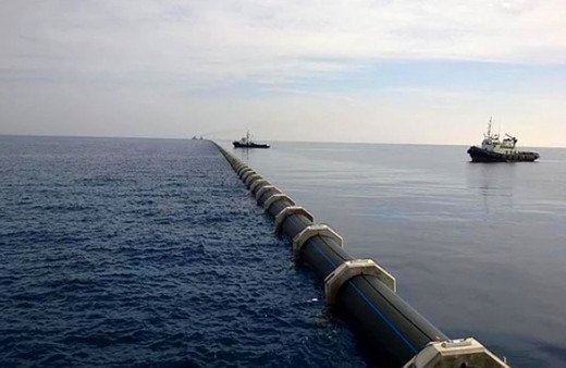 Türkiye'den KKTC'ye su taşıyan boru patladı