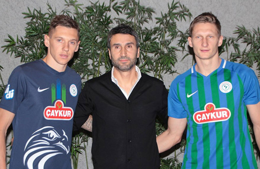 Çaykur Rizespor'da çifte imza