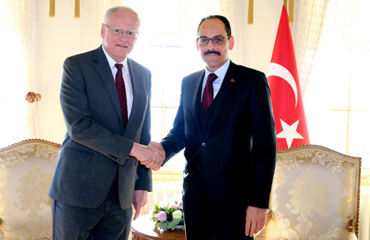 İbrahim Kalın ile ABD Suriye Özel Temsilcisi Jeffrey arasında kritik görüşme!