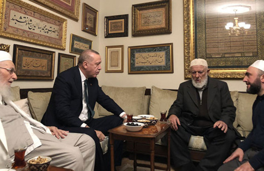 Cumhurbaşkanı Erdoğan İsmailağa cemaatine beklenmedik ziyaret