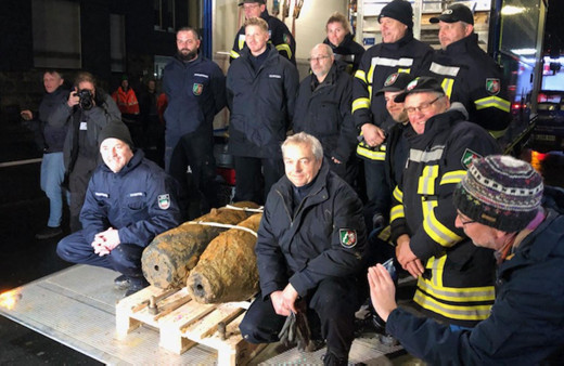 Almanya'da 2. Dünya Savaşı'ndan kalma iki bomba bulundu