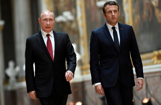 Putin Macron ile Libya krizini görüştü