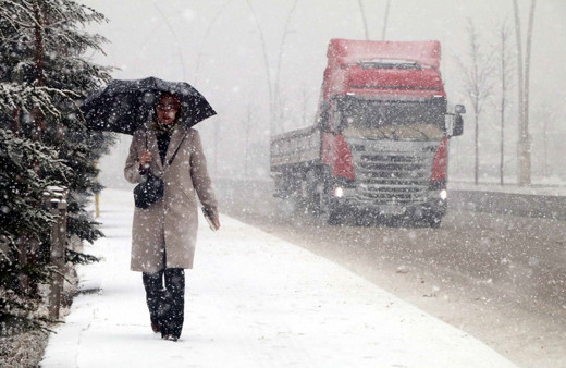 Tekirdağ haritalı 15 günlük hava durumu tahmini kar başladı