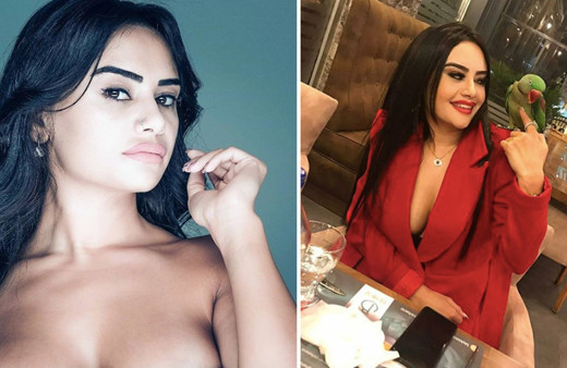 Gelin adayı Naz Mila'dan edepsiz paylaşım göğüs dansı yaptı paylaştı!