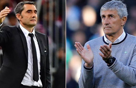 Barcelona Ernesto Valverde gitti Quique Setien geldi
