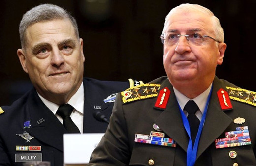 Genelkurmay Başkanı Güler Brüksel'de ABD'li mevkidaşı ile Suriye'yi görüştü