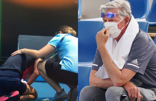 Avustralya'da yangınların yol açtığı hava kirliliği tenisin önüne geçti