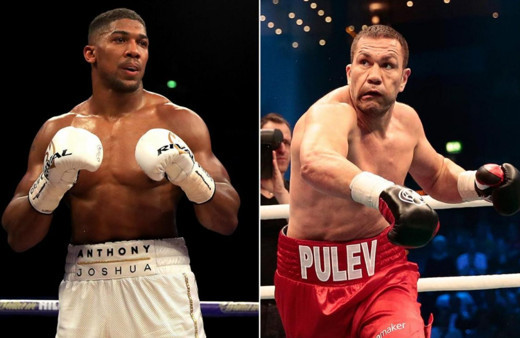 Joshua ile Pulev arasındaki boks maçı İstanbul'da yapılabilir