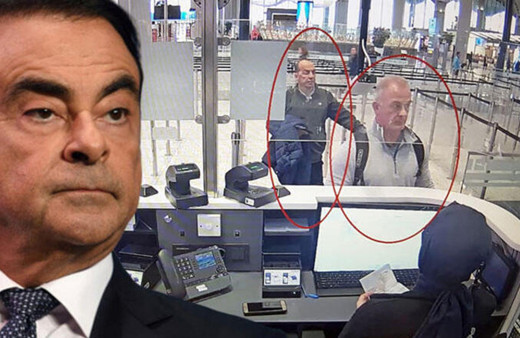 Nissan CEO'su Carlos Ghosn'un kaçışında yeni görüntüler ortaya çıktı