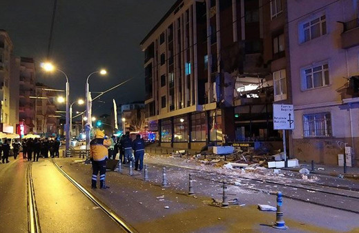 Güngören’de doğalgaz patlaması: 1 yaralı