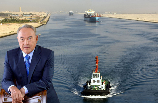 Nursultan Nazarbayev'den bomba 'kanal' önerisi