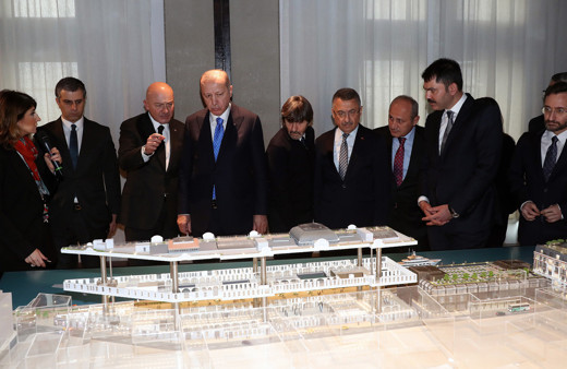 Cumhurbaşkanı Erdoğan Galataport Projesi hakkında bilgi aldı