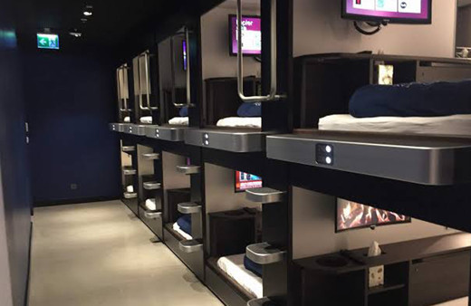 Sabiha Gökçen'de uyku kabinleri hizmete girdi: Bir saatlik ücret 7 euro