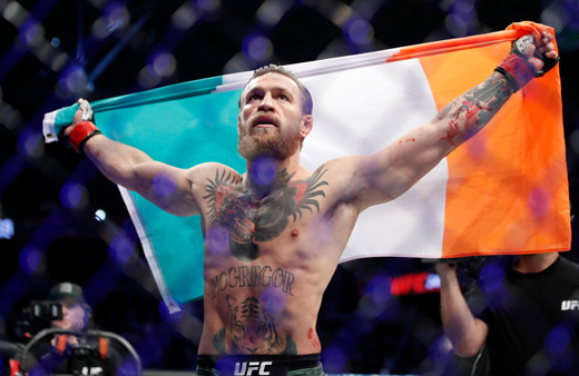 Conor Mcgregor rakibini 40 saniyede nakavt etti