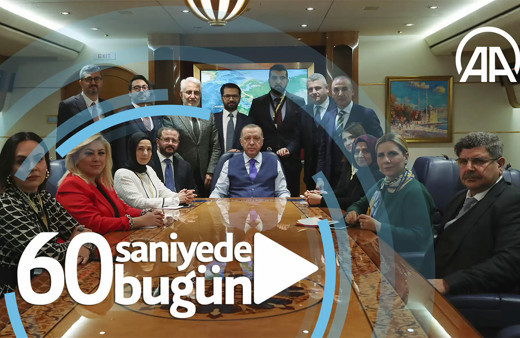 60 saniyede bugün (20 Ocak 2020)