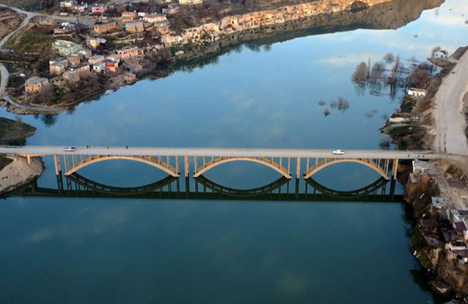 Batman Hasankeyf’te sular yükselmeye başladı