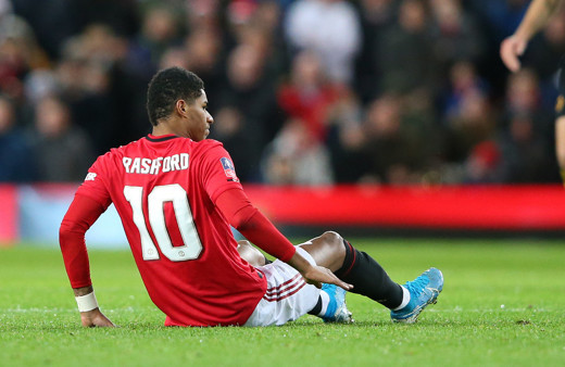 Manchester Unitedlı Rashford sahalardan 1,5 ay uzak kalacak